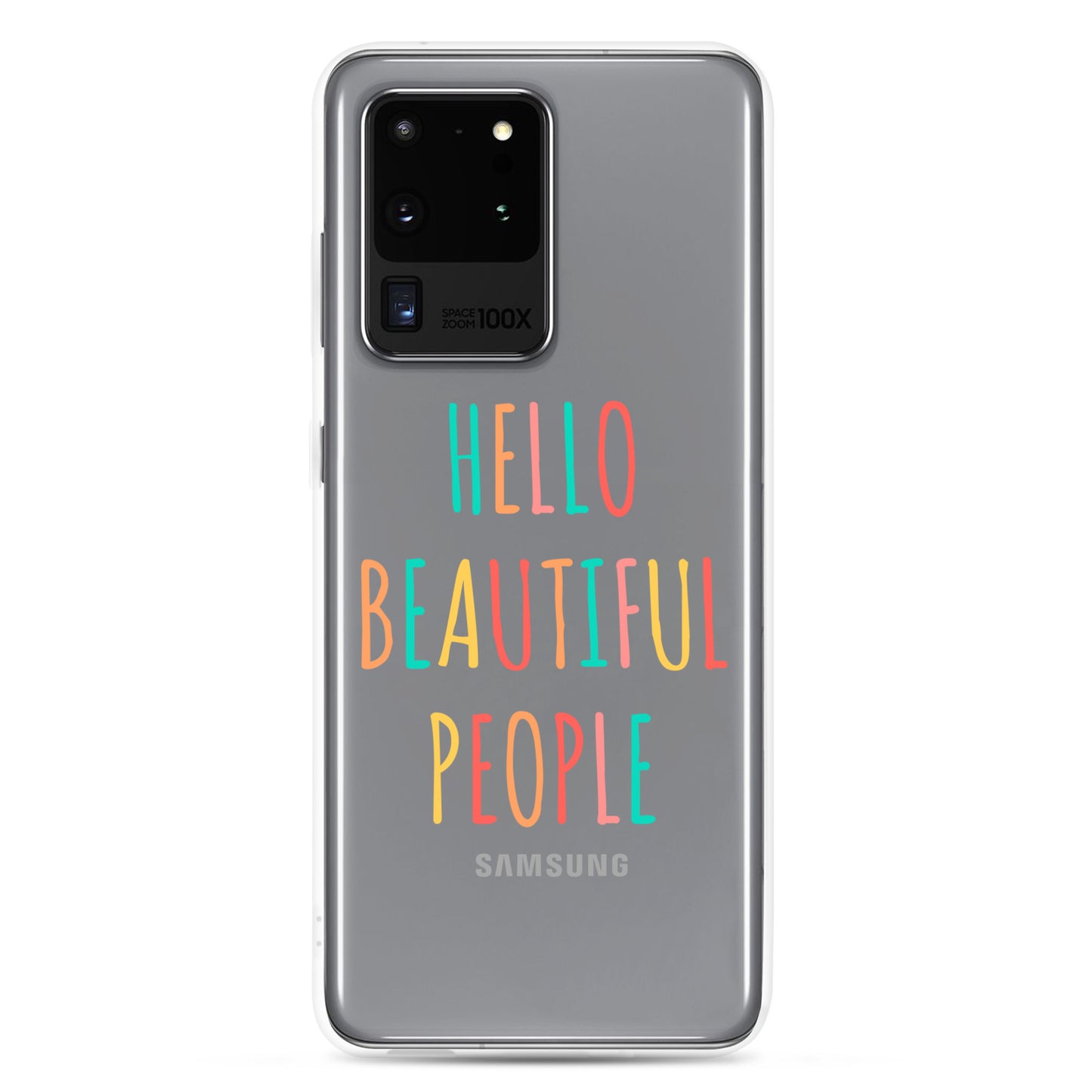 Clear Case for Samsung® - Hello Beautiful People