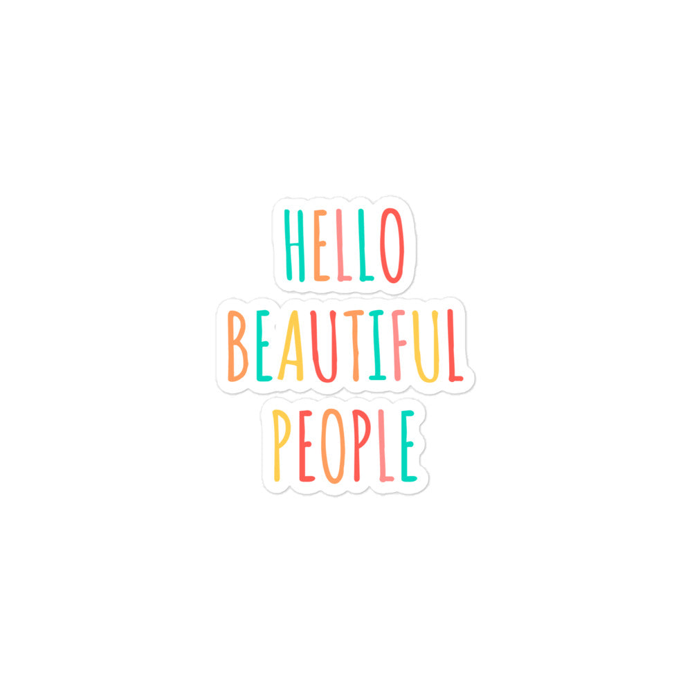 Sticker - Hello Beautiful People OG