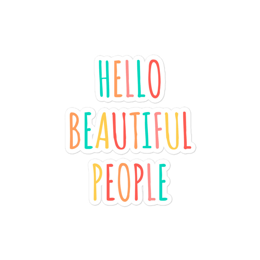 Sticker - Hello Beautiful People OG